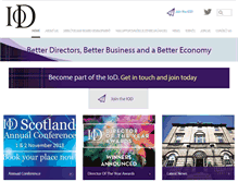 Tablet Screenshot of iodscotland.com